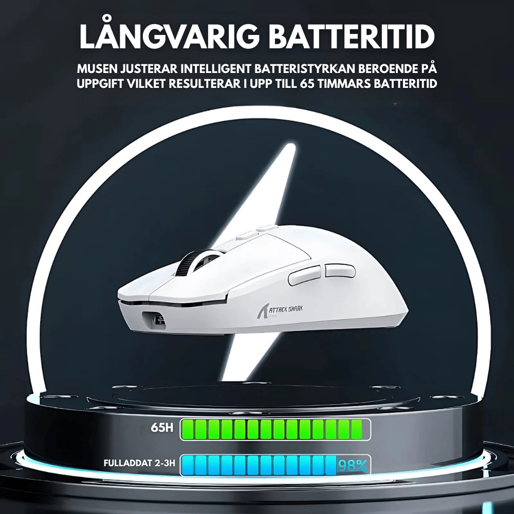 X11 PRO Trådlös Gamingmus